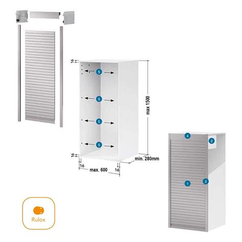 Selección de las mejores ofertas de cocina en bricodepot al mejor precio. Kit para Mueble Persiana Cocina Inox Mate 150x60 - Servicanto