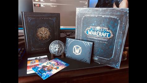 World Of Warcraft Battle For Azeroth Collectors Edition Youtube