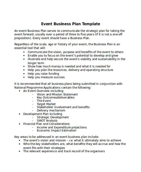 free pub business plan template best template ideas