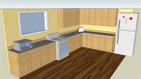 Simple Kitchen Plan 3d Warehouse