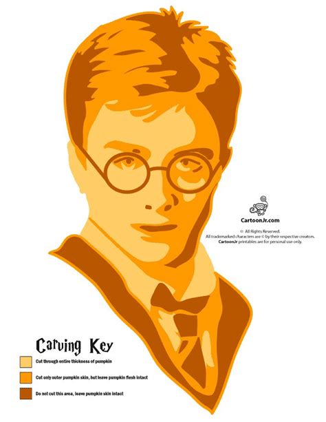 Hp Pumpkin Stencil Harry Potter Pumpkin Carving Harry Potter Pumpkin