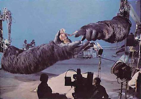 King Kong Production Still Movie Scenes King Kong Behind The