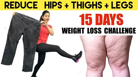 Only 10 Mins Reduce Hips Thighs Fat Legs 15 Days Weight Loss