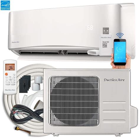 Ductlessaire 21 Seer 24000 Btu Wi Fi Ductless Mini Split Air Conditioner And Heat Pump Variable