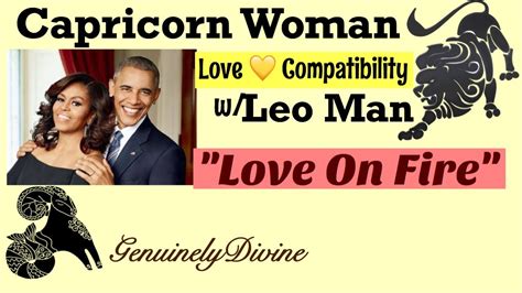 Okay, maybe you did not have a great valentine's day are you asking yourself how to seduce a capricorn woman? Leo Man vs Capricorn Woman (Love💛Compatibility) - YouTube