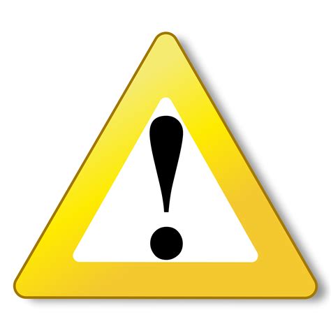 Caution Triangle Png Png Image Collection
