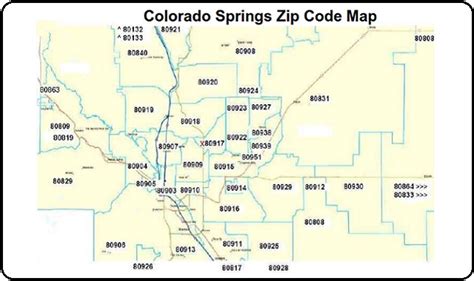 Colorado Springs Zip Code Map Notary Colorado Springs