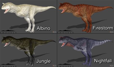 The Isle Carno Skin Pack 1 By Phelcer On Deviantart