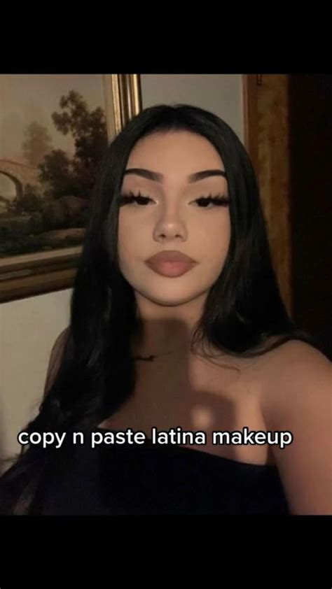 Latina Makeup 💗credit Metanetam In 2023 Makeup Makeover Round Face Makeup Makeup Looks Tutorial