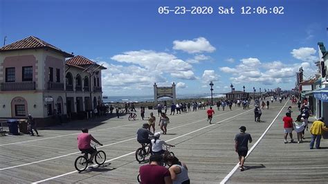 Time Lapse Of All Day Of Oc Boardwalk And Music Pier Ocean City Nj On