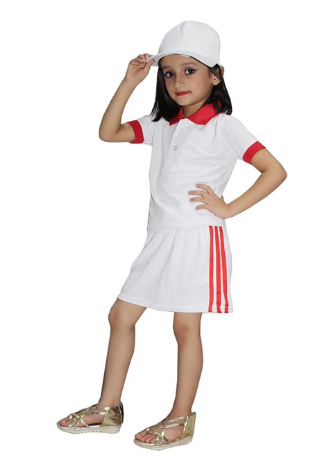 Buy Kaku Fancy Dresses National Hero Sania Mirzatennis Player Costume
