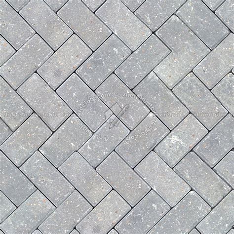 Stone Paving Outdoor Herringbone Texture Seamless 06509