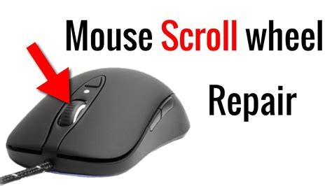 How To Fix Mouse Wheel Scrolling Problem Mouse Encoder Repair Youtube