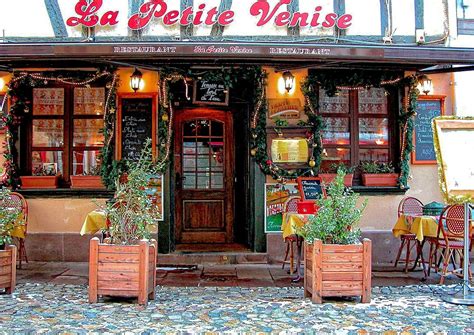 restaurant LA PETITE VENICE - Strasbourg, France | Photo Herbert Leyser