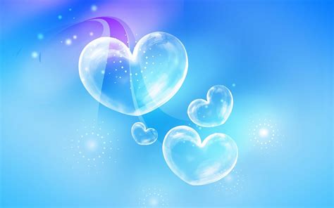 Download Cute Blue Heart Background Ing Gallery By Dhampton83 Blue