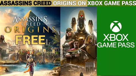 ASSASSINS CREED ORIGINS IS ALMOST FREE XBOX GAME PASS YouTube