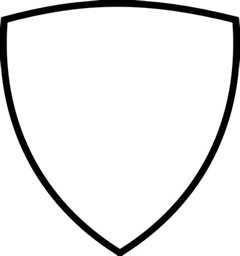 Shield Outline Free Download On Clipartmag