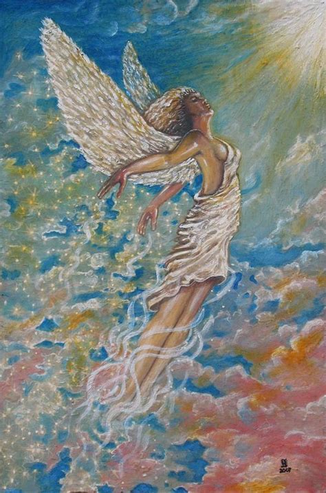 Angel 4 Painting By Eric Sosnowski