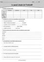 Pour répondre aux difficultés que je constatais chez mes élèves, je trouvais efficace de créer pour eux des fiches originales. Passé simple - Cm2 - Exercices à imprimer - Pass Education