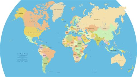Political Map Of The World Guide Of The World
