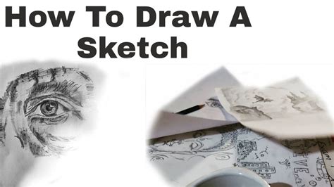 How To Draw Sketch Pencil Drawing Easy Tutorial For Beginners