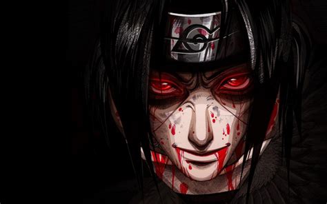 The wallpaper for desktop is missing or does not match the preview. Itachi Uchiha Sharingan HD wallpaper