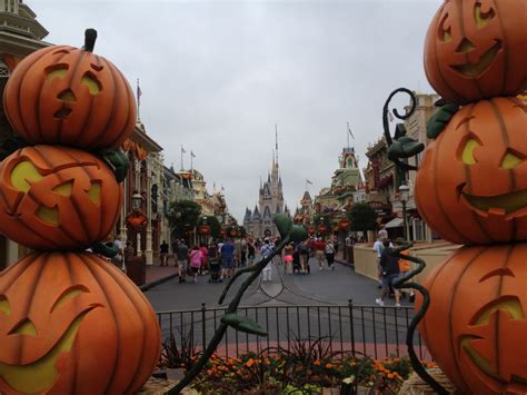 Magic Kingdom During Halloween Magic Kingdom Disney World