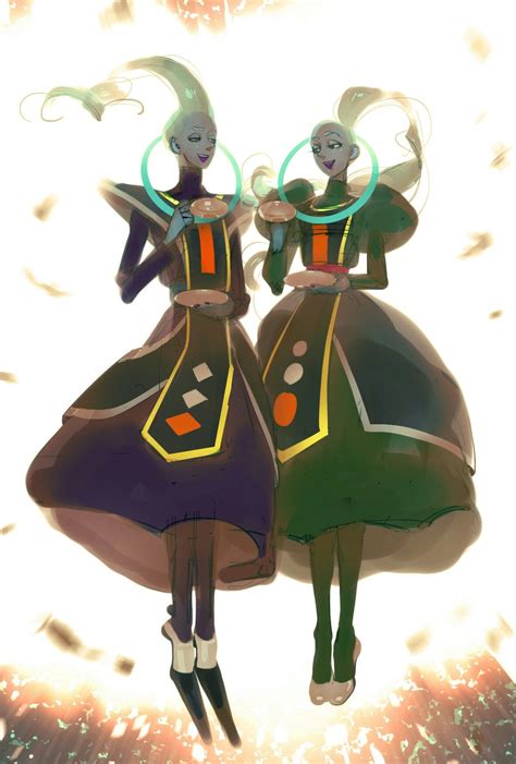 10 pieces of beerus fan art that are godly. Whis and Vados | Dragon ball z, Dragon ball, Anime