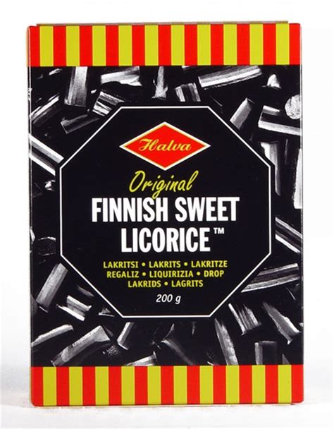 Bestemorsimports Halva Finnish Licorice Candy
