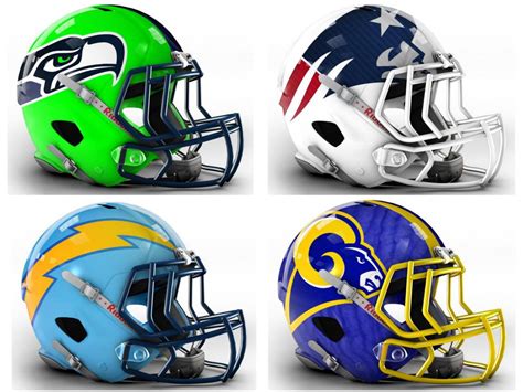 Design Company Creates Bold Concept Helmets For All 32 Nfl Teams