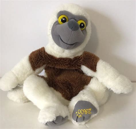 2001 Pbs Zoboomafoo Zoboo Lemur Plush Hand Puppet Monkey Brown White