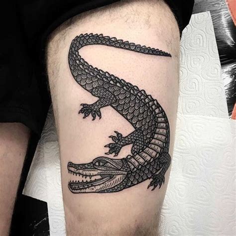 Aggregate More Than 80 Small Alligator Tattoo Latest Vn
