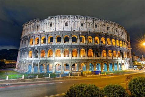 Colosseum Night Tour Colosseum Rome Tickets