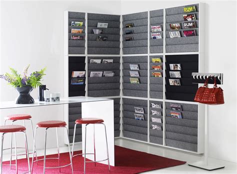 Wall Mounted Brochure Rack Office Depot Brochure Holders At Office