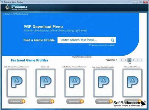 Download Pinnacle Game Profiler For Windows 11 10 7 881 64 Bit32