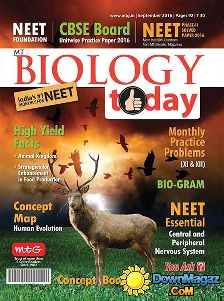 Biology Today September 2016 Download Pdf Magazines Magazines