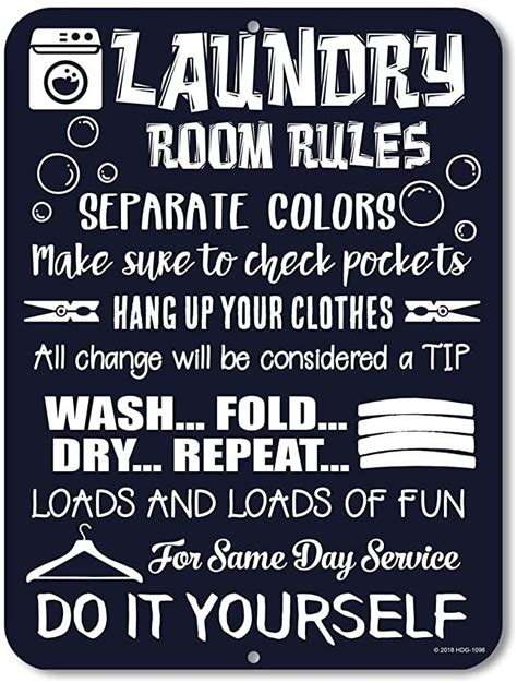 Laundry Rules Printable Free Easy And Print Ready Artofit