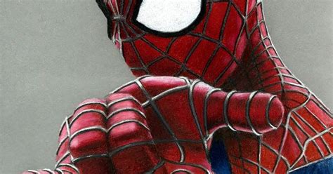 Colored Pencil Drawing The Amazing Spider Man 2 By Jasminasusak On