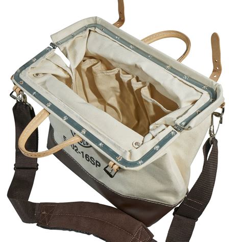 Klein 5102 18sp 18 Deluxe Canvas Tool Bag Hand Tool Outlet