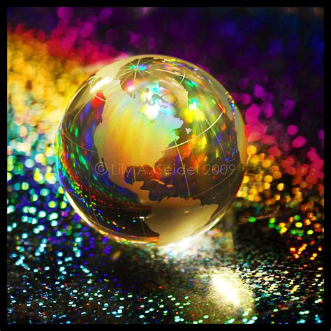 Rainbow Globe By Lilyas On Deviantart