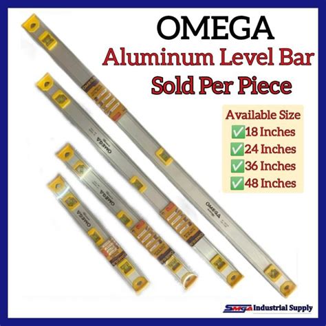 Omega Aluminum Level Bar Select Length Shopee Philippines