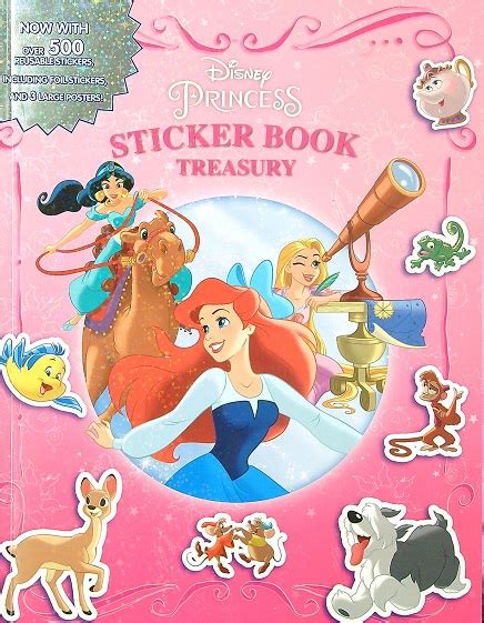 Sticker Book Treasury Disney Princess Paperback Format Kidsbooks