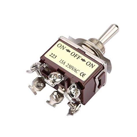 Momentary Toggle Switch 15a 250v Ac On Off On 3 Position Momentary