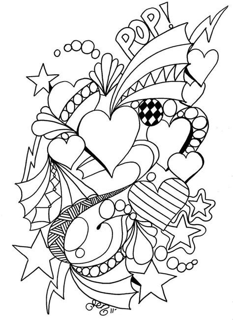 Other than heart shape, rose is another thing that found to be perfect for valentine's day. coloring.rocks! | Love coloring pages, Heart coloring ...