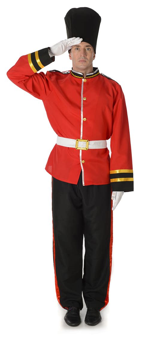 Royal Busby Guard Adults Fancy Dress National British London Uniform