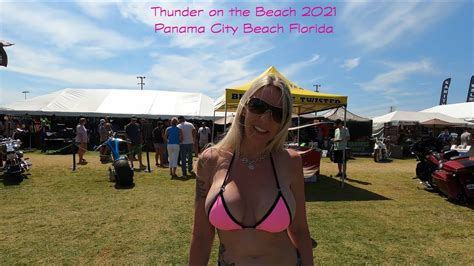 Panama City Beach Florida Thunder On The Beach Motorcycle Rally Day 3 Youtube