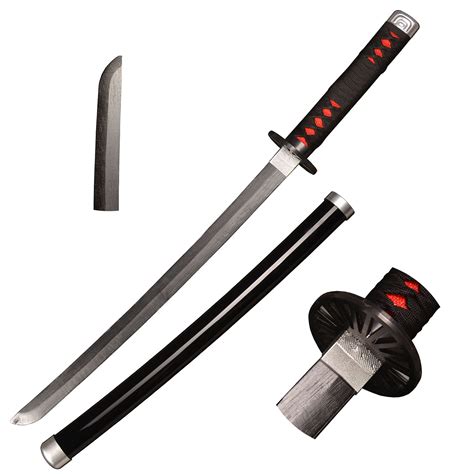 Buy Lkjad Wooden Cosplay Anime Katana Swords Tanjirou Samurai Sword
