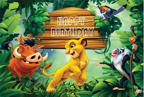 Happy Birthday Lion King Simba