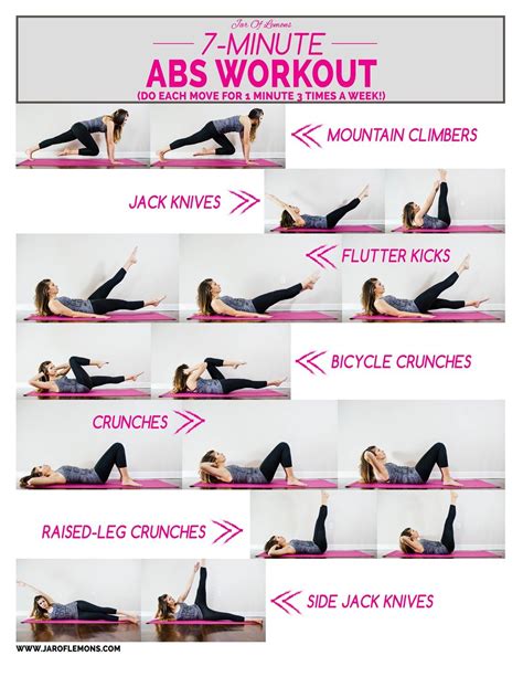 7 Minute Abs Workout 7 Minute Ab Workout 7 Minute Abs 7 Minute Workout