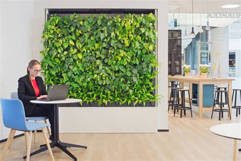 This Living Wall Uses Artificial Intelligence To Purify Indoor Air